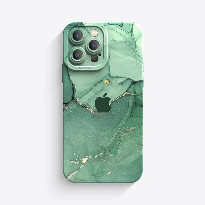 Marbre Vert Jade - Coque iPhone