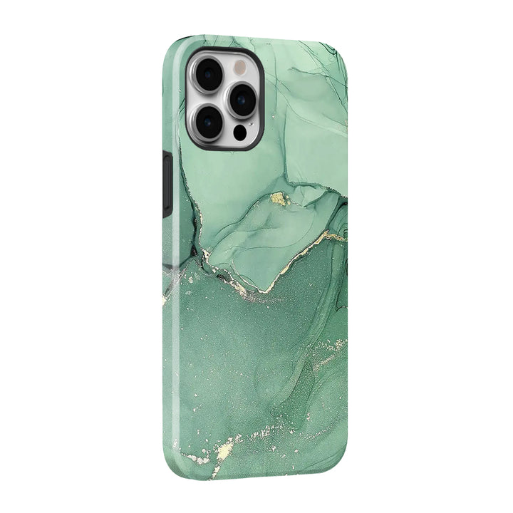 Marbre Vert Jade - Coque iPhone