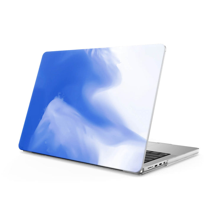 Bleu Blanc - Coque MacBook