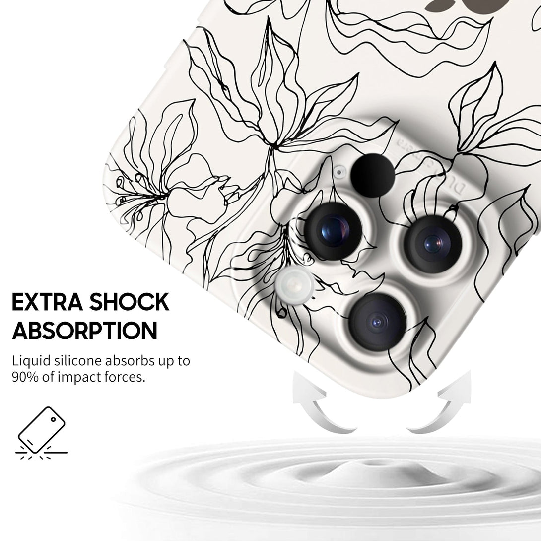 Flower of Purity - iPhone Case