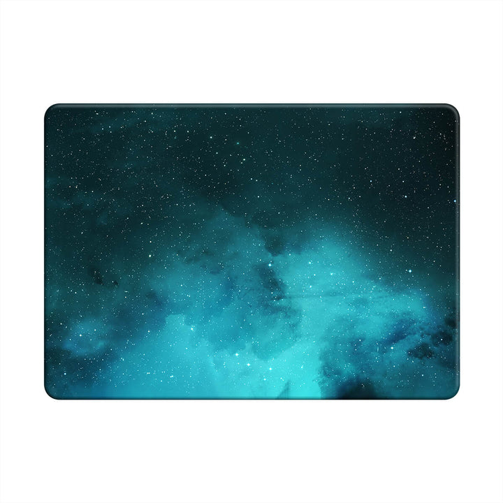 Fluorescent Star Blue - Macbook Case