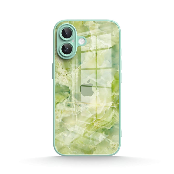 Ice Flower Jade - iPhone Case