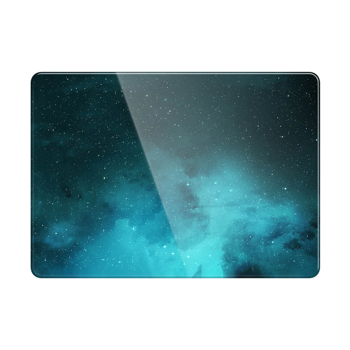 Étoile Fluorescente Bleue - Coque MacBook