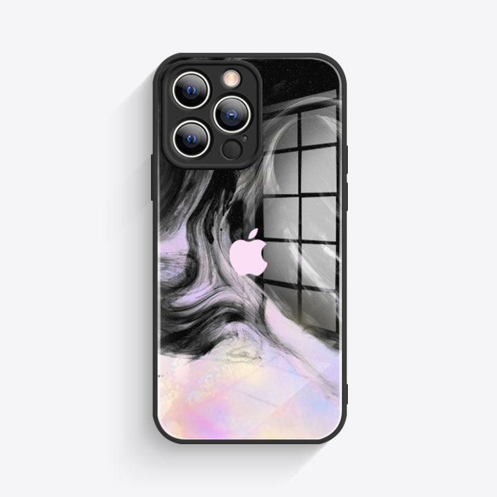 Laser Noir - Coque iPhone