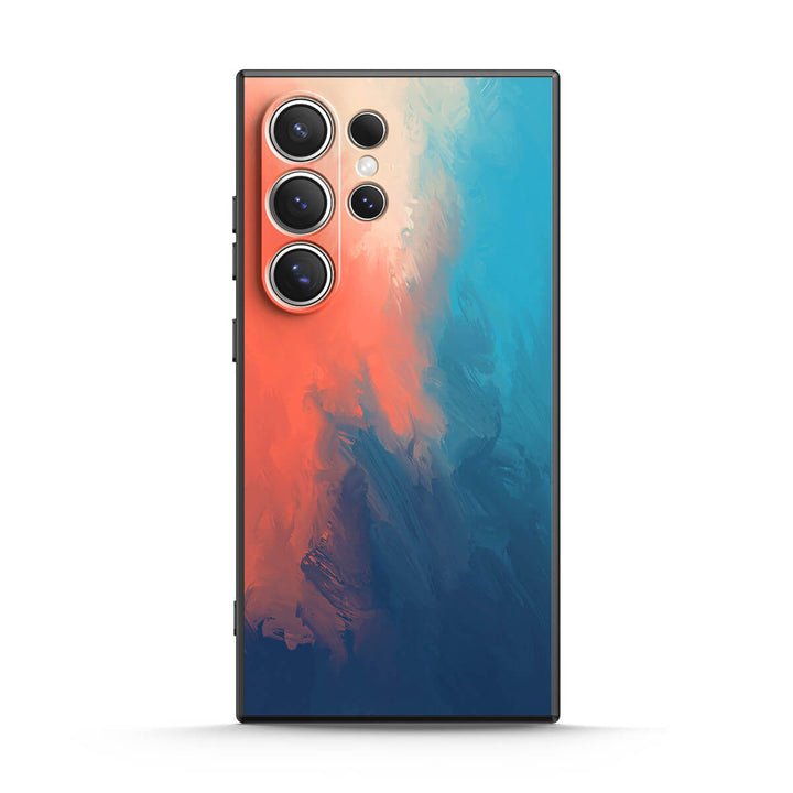 Bleu Orange - Coque Samsung