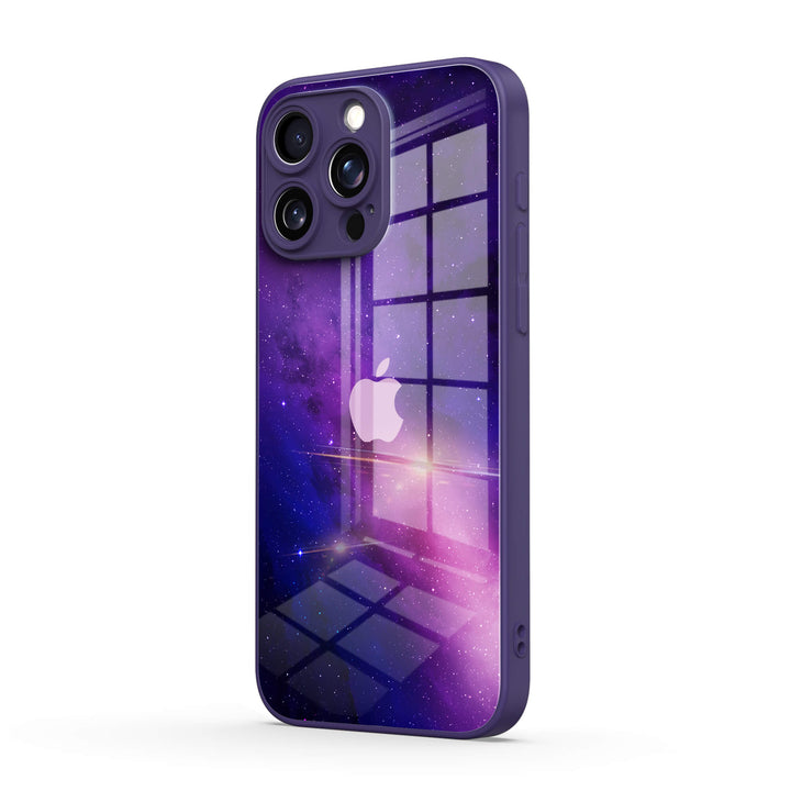 Planète Violette - Coque iPhone