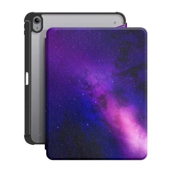 Planète Violette - Coque iPad Snap 360° Support Résistant Aux Chocs