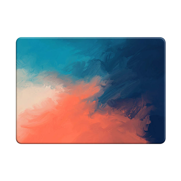 Bleu Orange - Coque MacBook