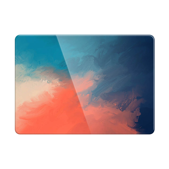 Bleu Orange - Coque MacBook