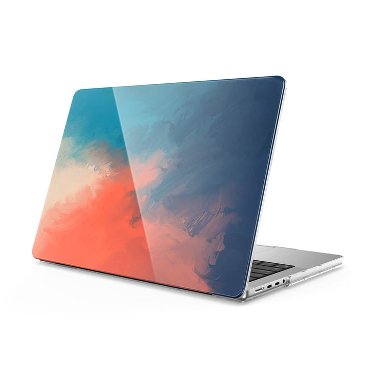 Bleu Orange - Coque MacBook