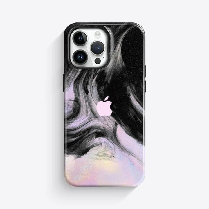 Laser Noir - Coque iPhone