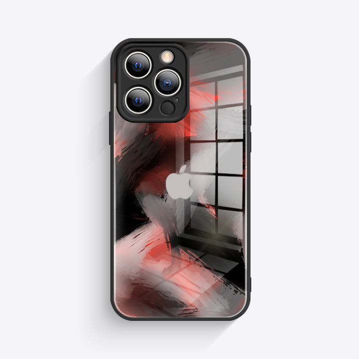 Chanceux Rouge - Coque iPhone