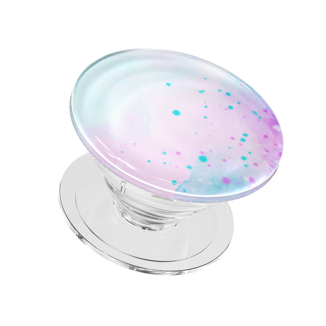 Watercolor Pink Blue - AirBag Grip For MagSafe