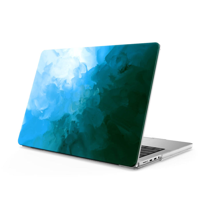 Bleu Noir - Coque MacBook