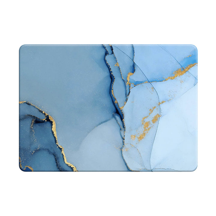 Gold Crack Blue - Macbook Case