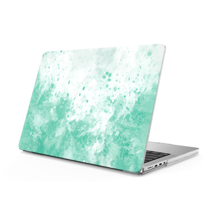 Splash Green - Macbook Case