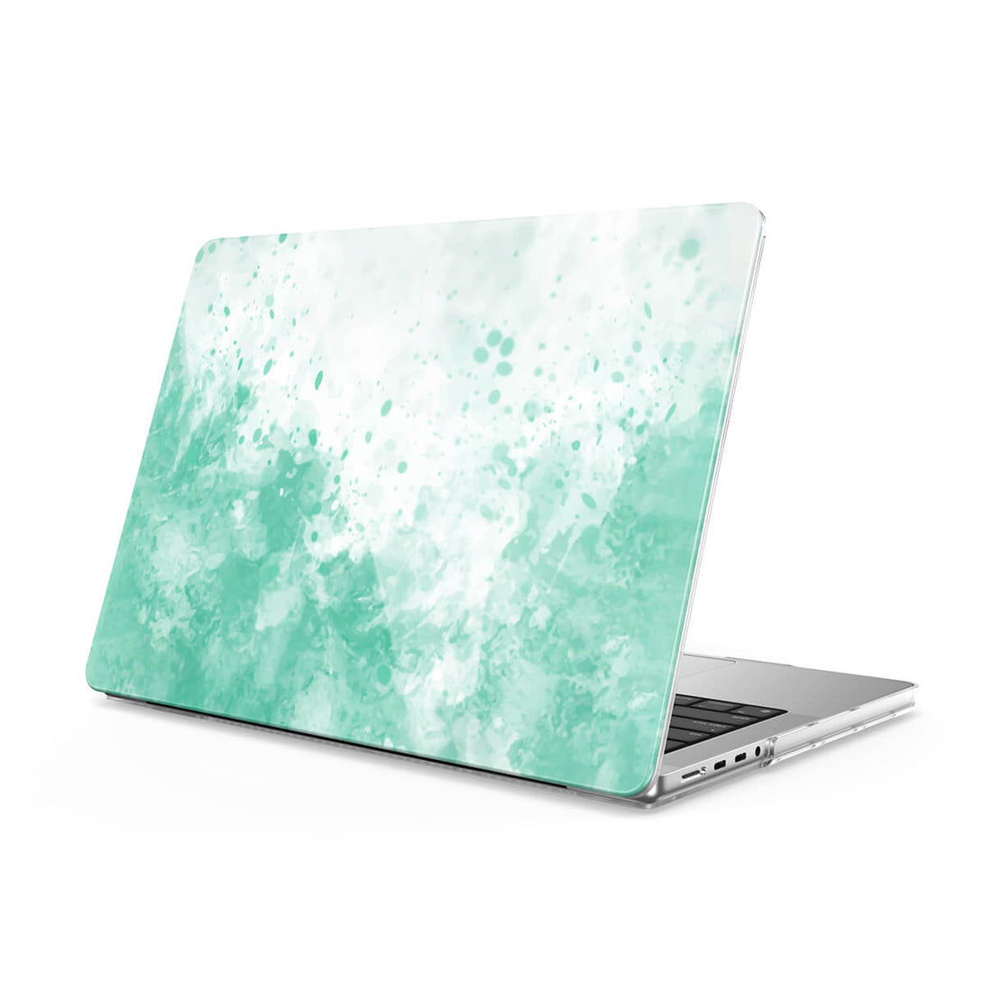 Splash Green - Macbook Case