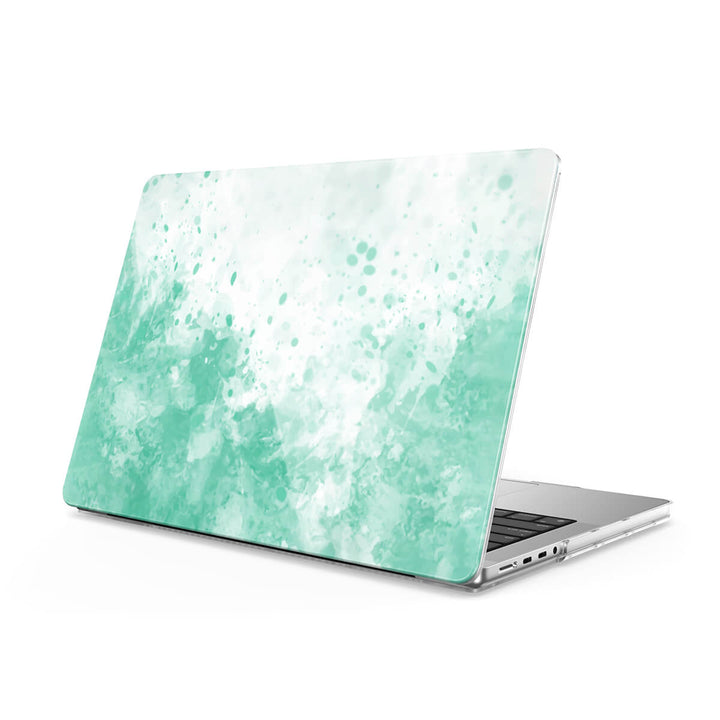 Splash Green - Macbook Case