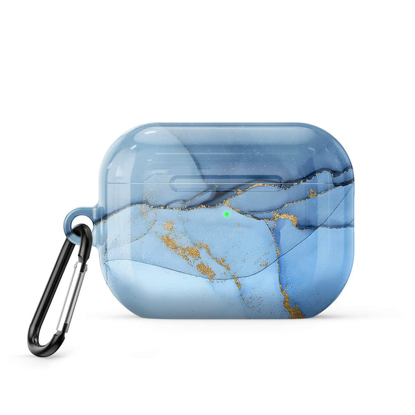 Gold Crack Blue - AirPods Case