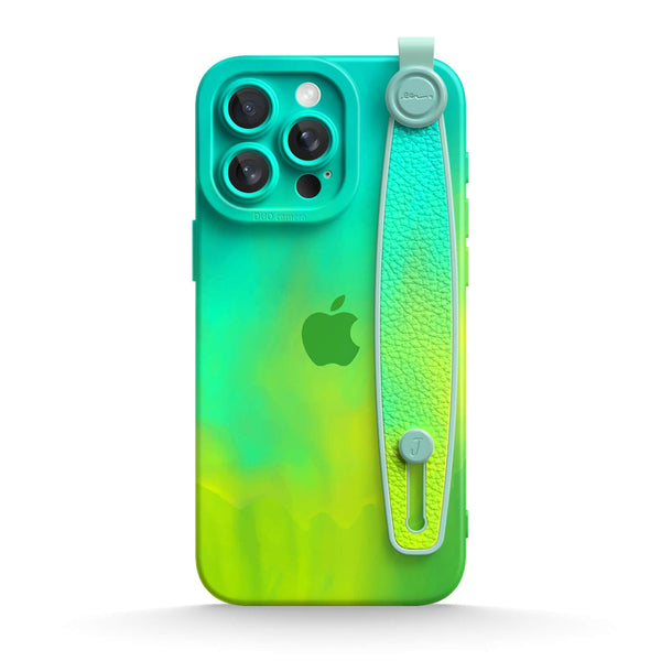 Northern Lights - iPhone Wrist Strap Case