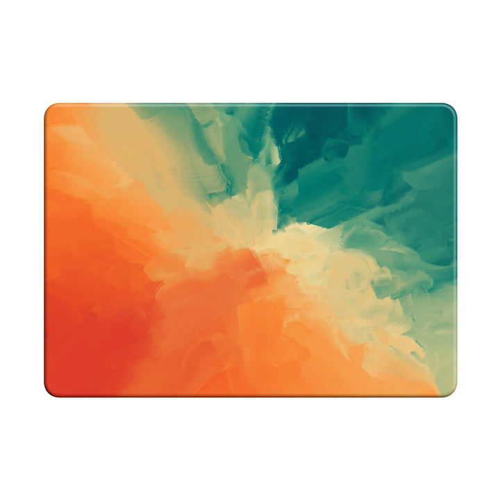 Orange Green - Macbook Case