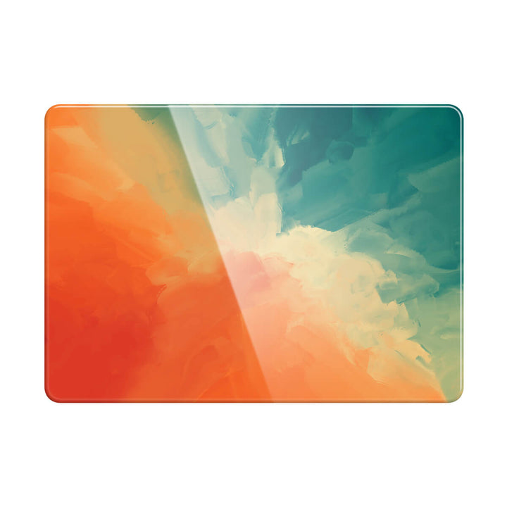 Orange Green - Macbook Case