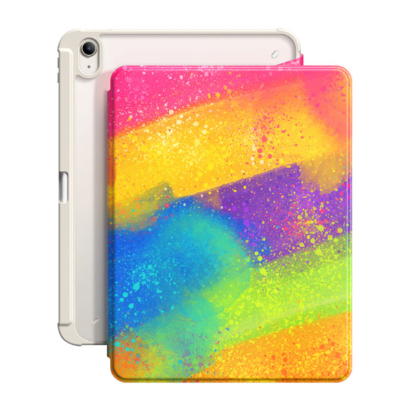 Bonbon Arc En Ciel - Coque iPad Snap 360° Support Résistant Aux Chocs