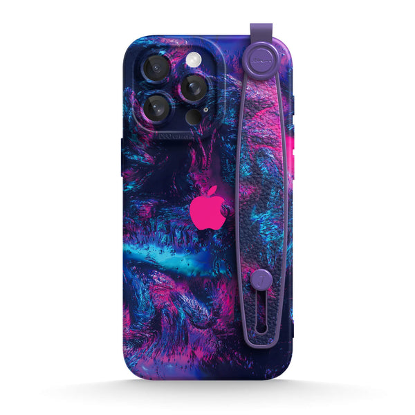 Psychedelic Nebula - iPhone Wrist Strap Case