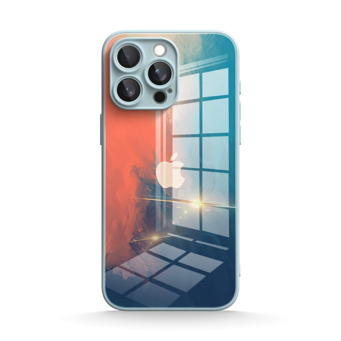 Blue Orange - iPhone Case