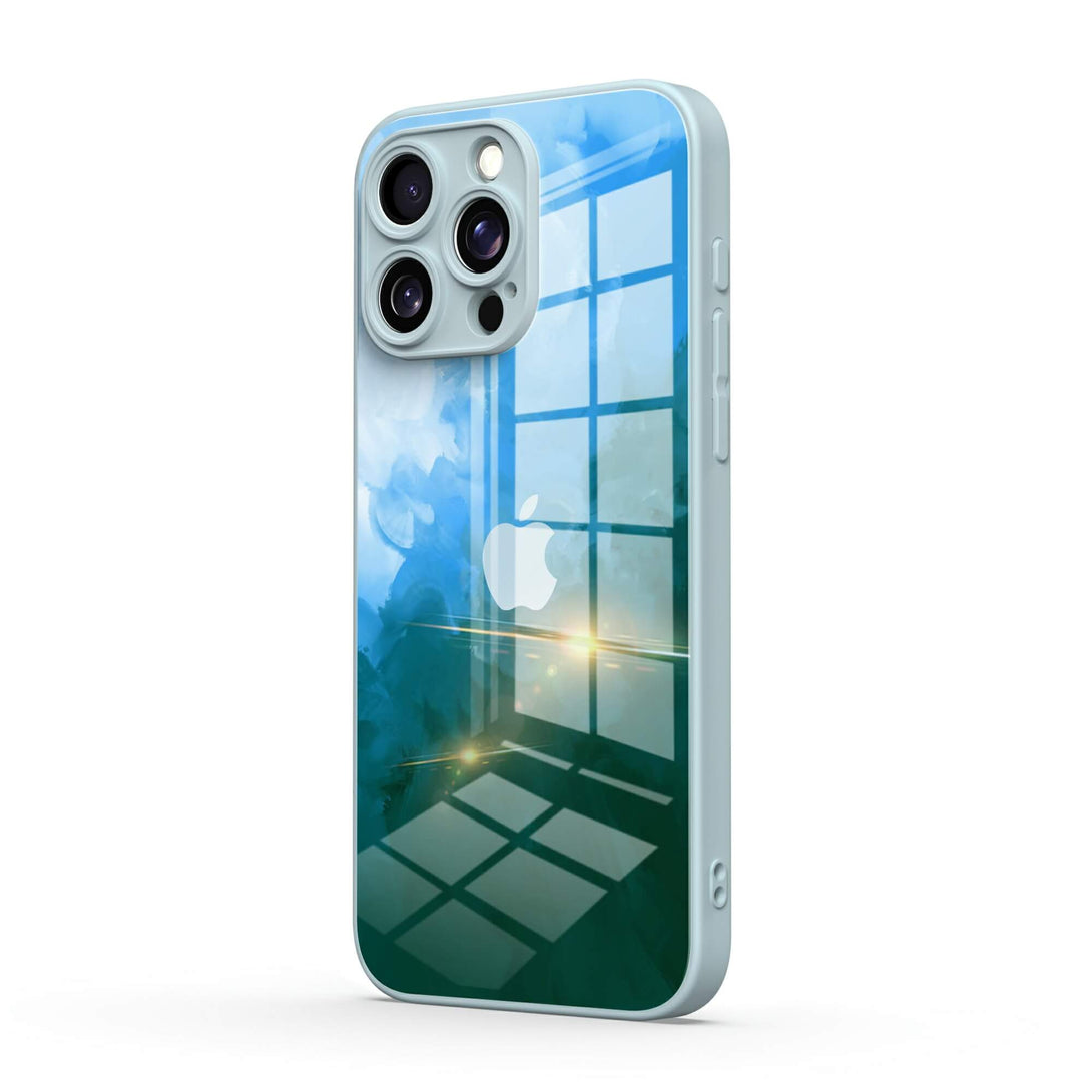 Bleu Noir - Coque iPhone