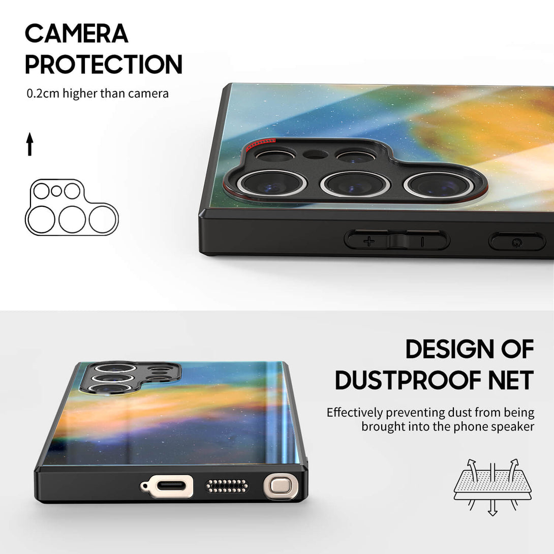 Turquoise Nebula - Samsung Case