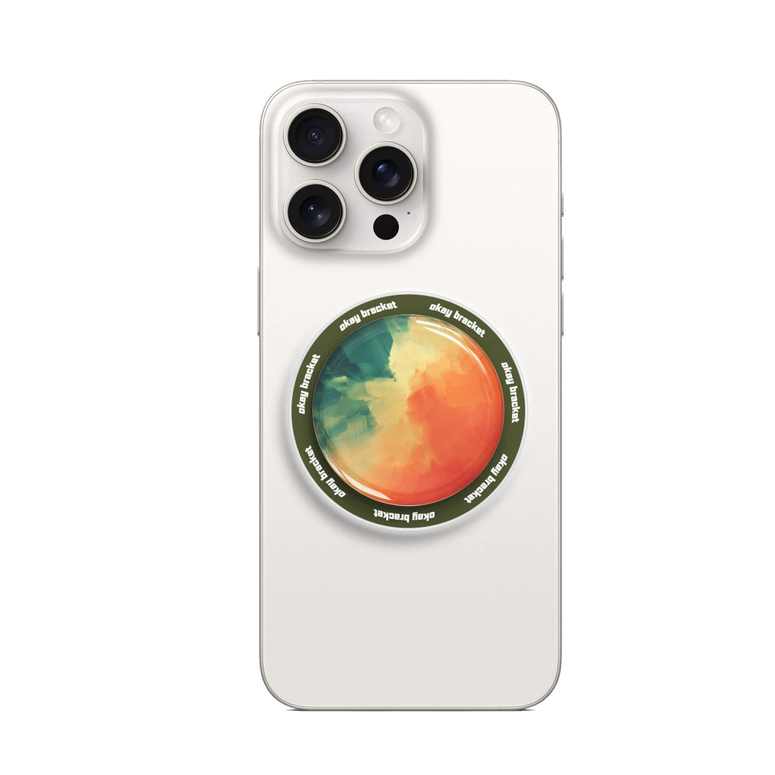 Orange Green - AirBag Grip For MagSafe