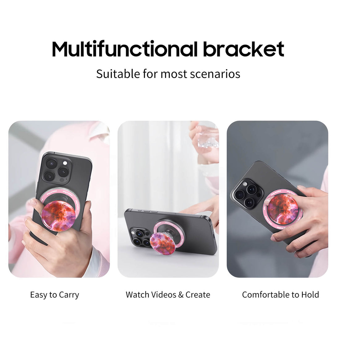 Yellow-Green Nebula  - AirBag Grip For MagSafe