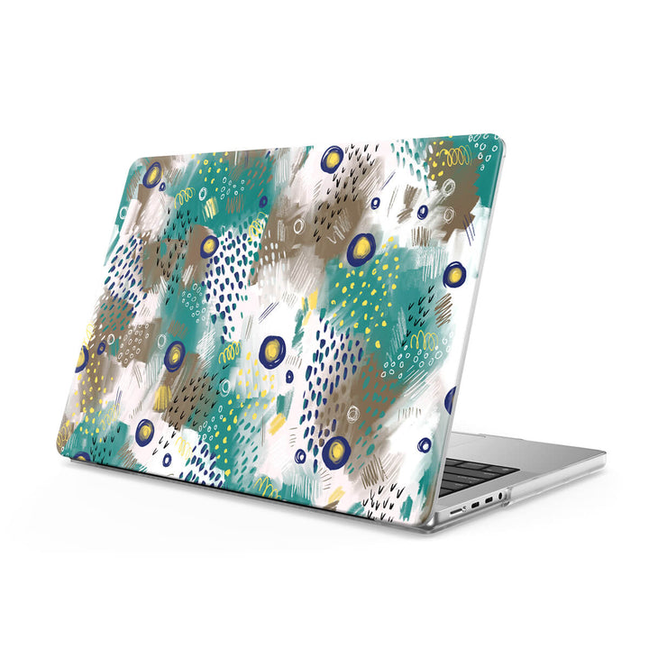 Paon Dansant - Coque MacBook