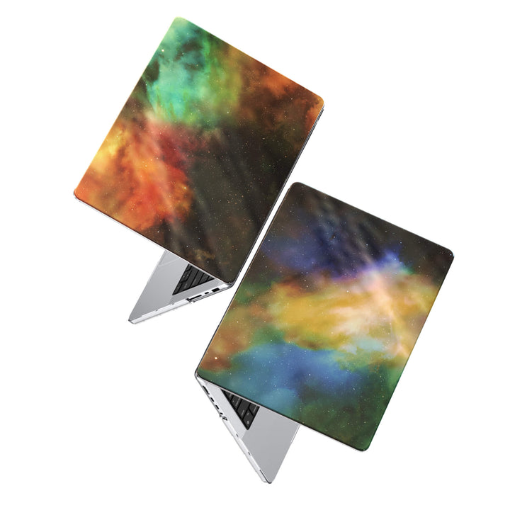 Yellow-Green Nebula - Macbook Case