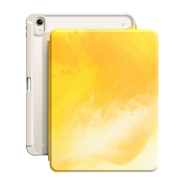 Jaune Vif - Coque iPad Snap 360° Support Résistant Aux Chocs