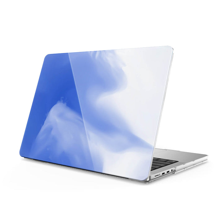 Blue White - Macbook Case