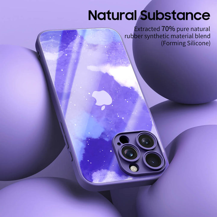 Astral Purple Blue - iPhone Case