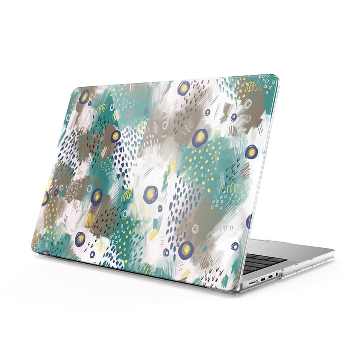 Paon Dansant - Coque MacBook