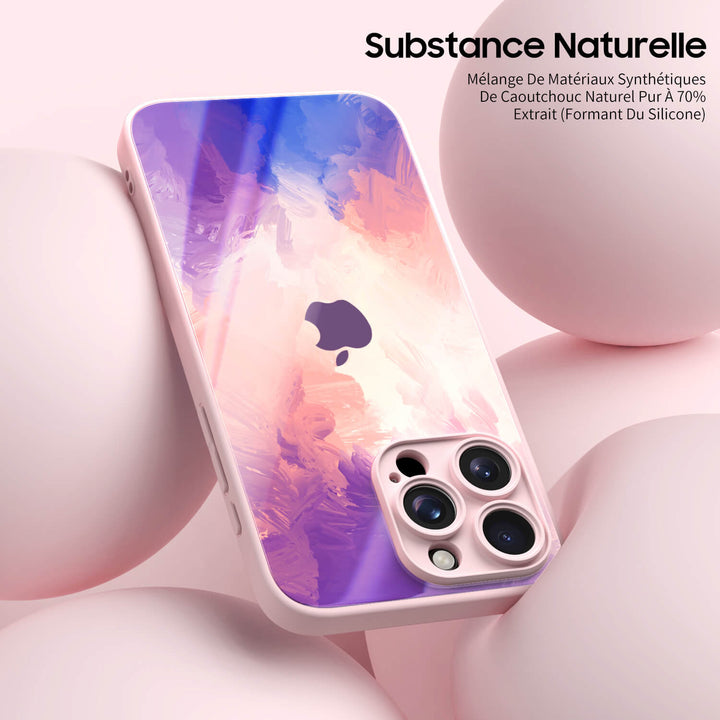 Rose Mauve - Coque iPhone