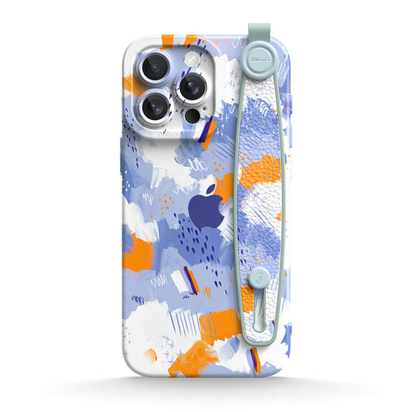 Snowball Fight - iPhone Wrist Strap Case