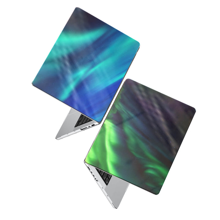 Étoile Fluorescente Bleue - Coque MacBook