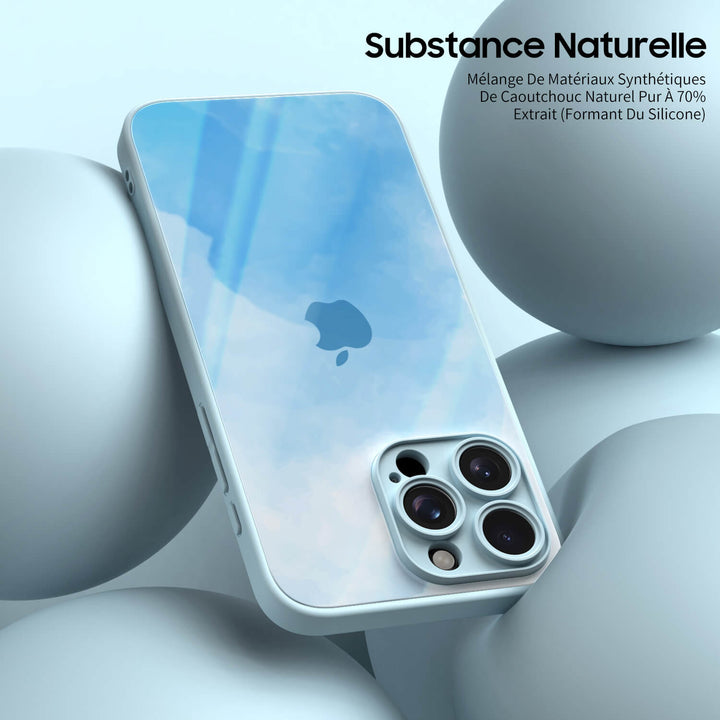 Vert Brume Cachée - Coque iPhone