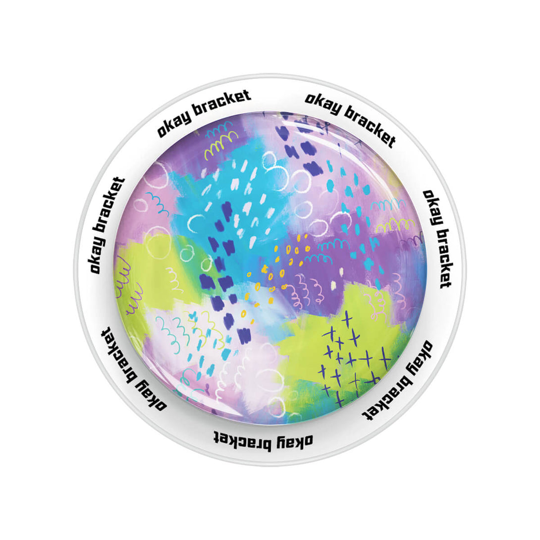 Fluttering Lavender - AirBag Grip For MagSafe