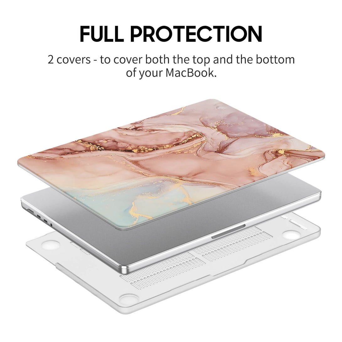 Ice Crack Blue - Macbook Case