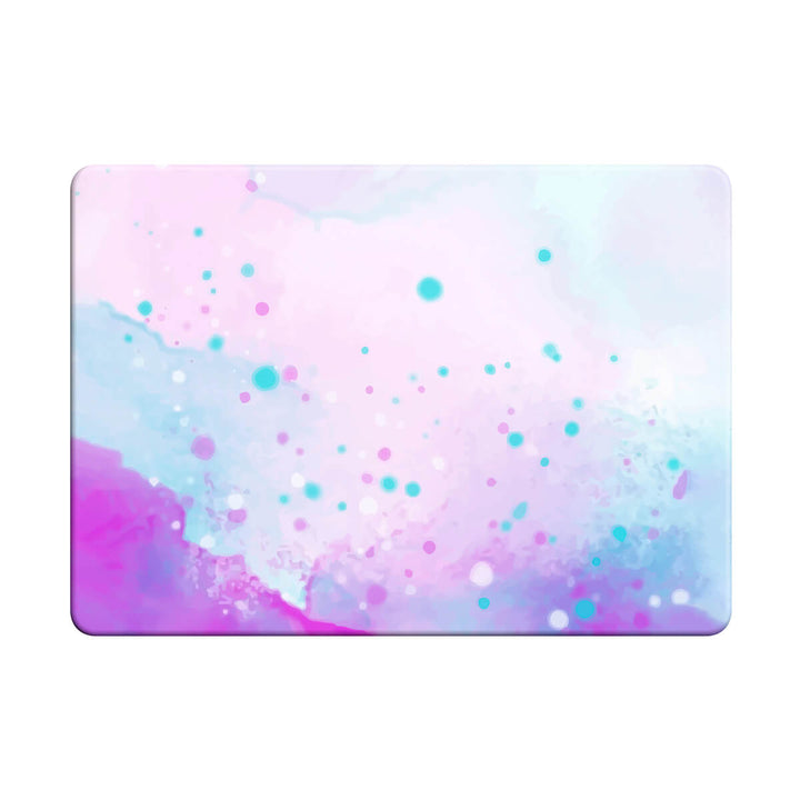 Watercolor Pink Blue - Macbook Case