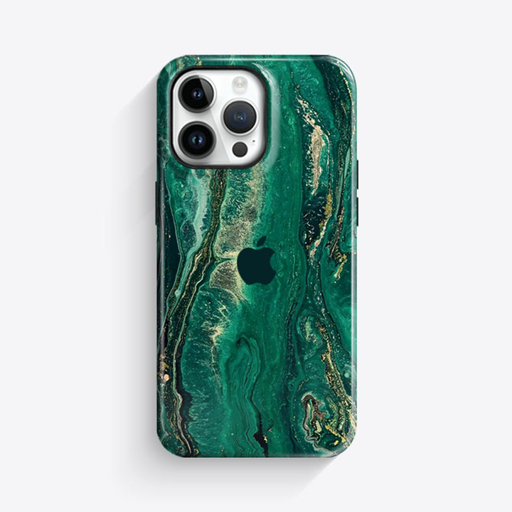 Vert D'or Brisé - Coque iPhone