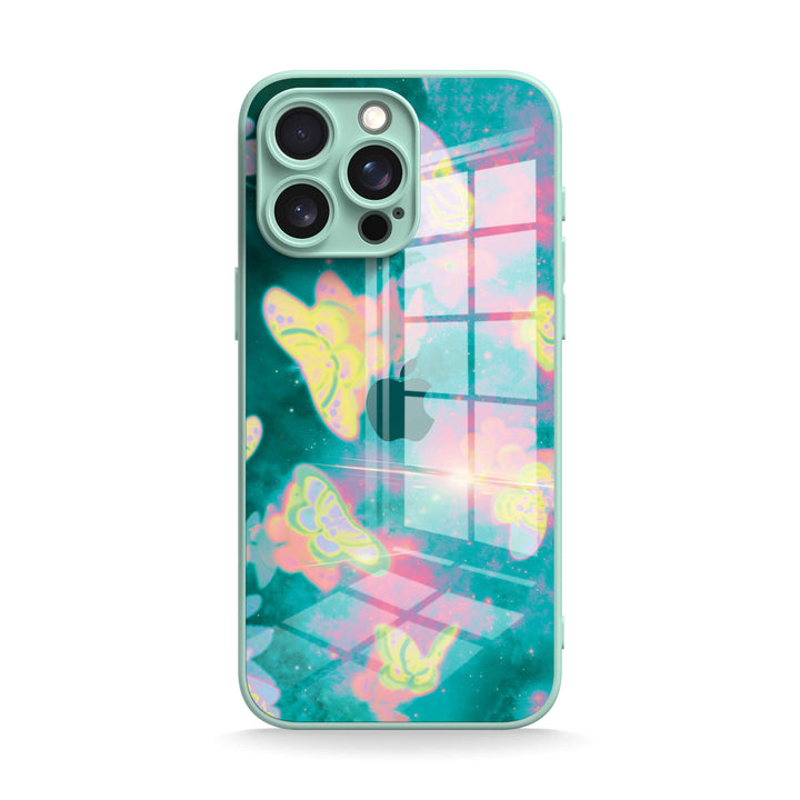 Papillon Morpho - Coque iPhone