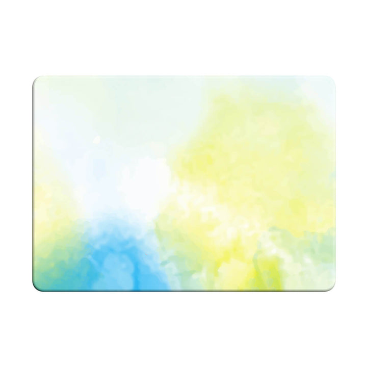 Yellow Blue - Macbook Case