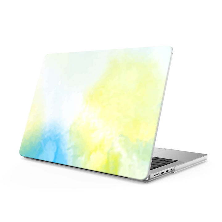 Yellow Blue - Macbook Case